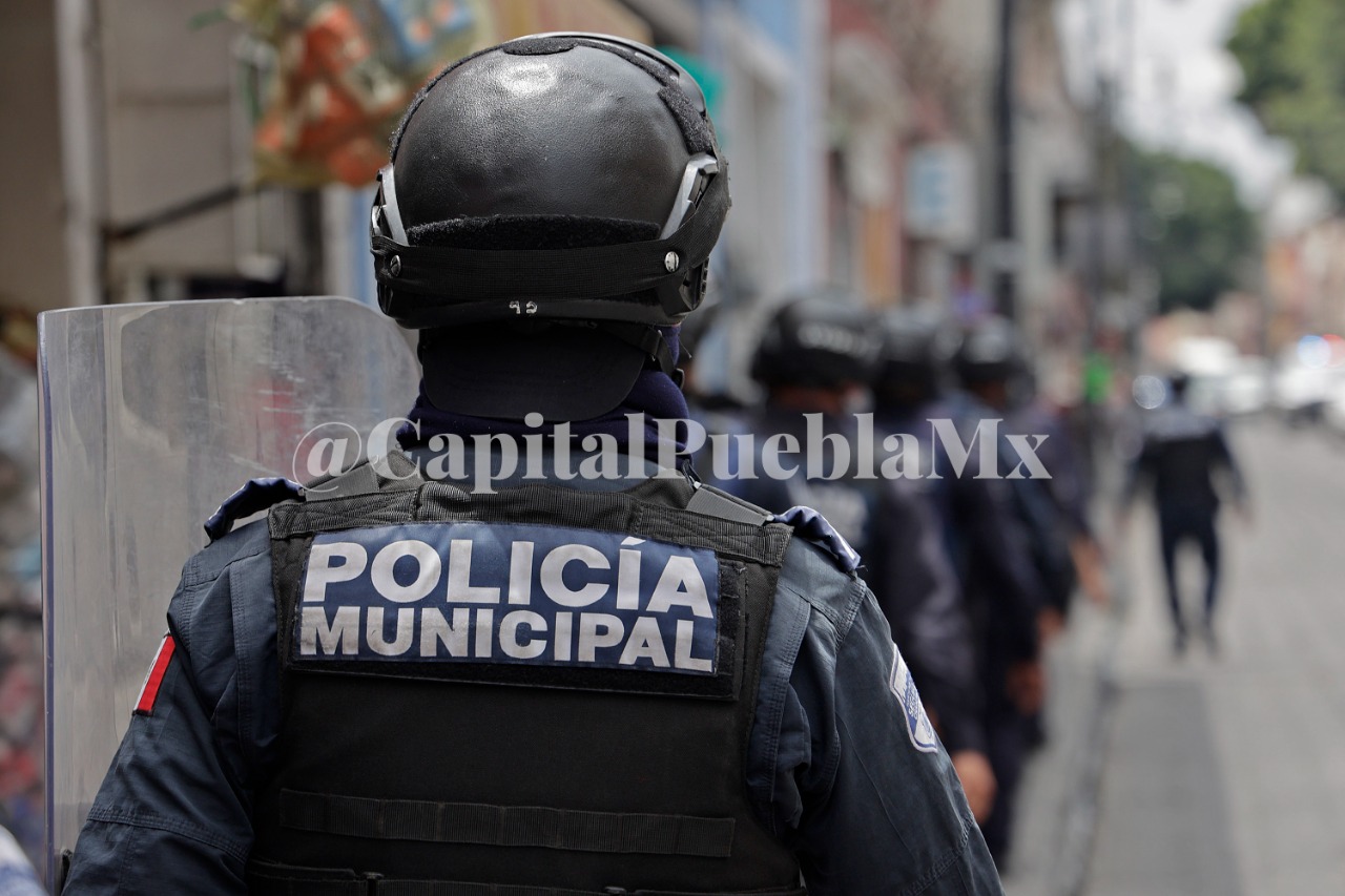 En Puebla hay un policía por cada 650 habitantes. Capital Puebla
