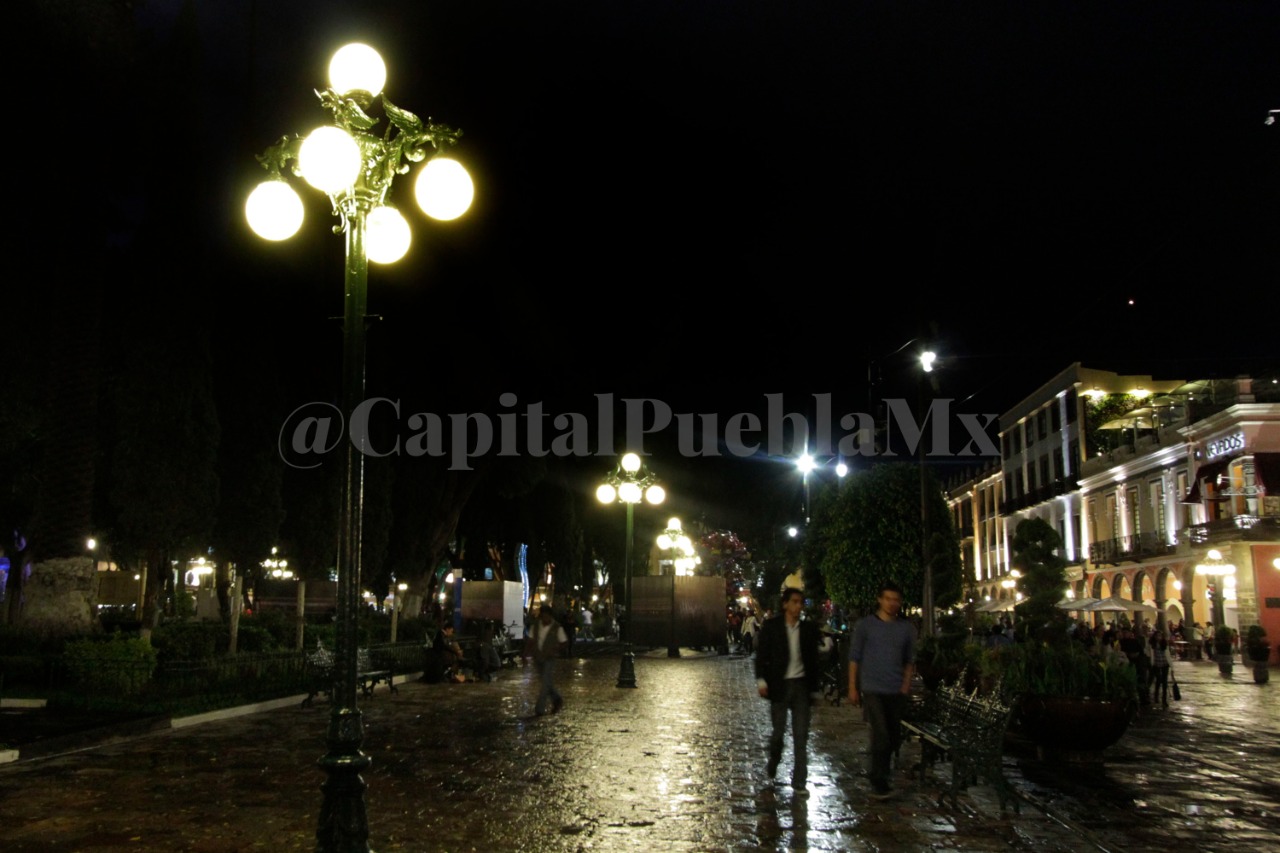 Alumbrado público. Capital Puebla
