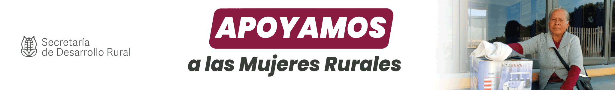 Apoyamos a las mujeres rurales