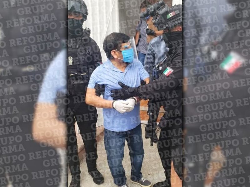 Abandona Mario Marín el penal del Altiplano para seguir su proceso desde&nbsp;casa