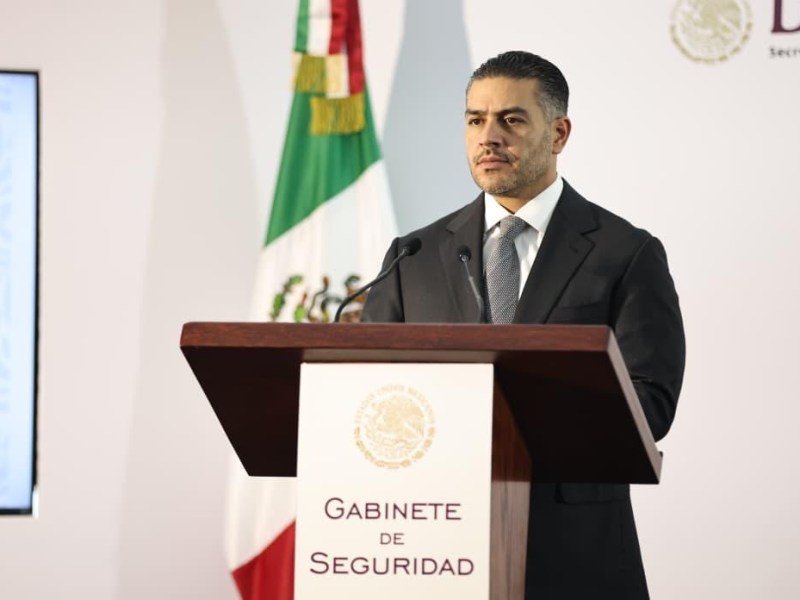 Harfuch reconoce a Armenta tras operativo en&nbsp;Puebla