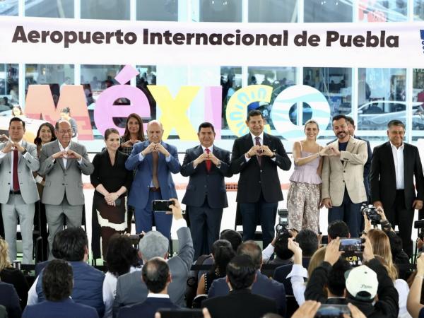 Mundo Maya y Gobierno estatal transforman Aeropuerto Internacional de Puebla con inversión&nbsp;histórica.